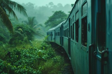 Tropical Rail Odyssey: Sri Lanka's Rainy Season