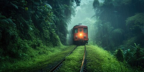 Misty Jungle Railway Exploration