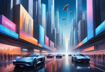 future city and vehicles (288)