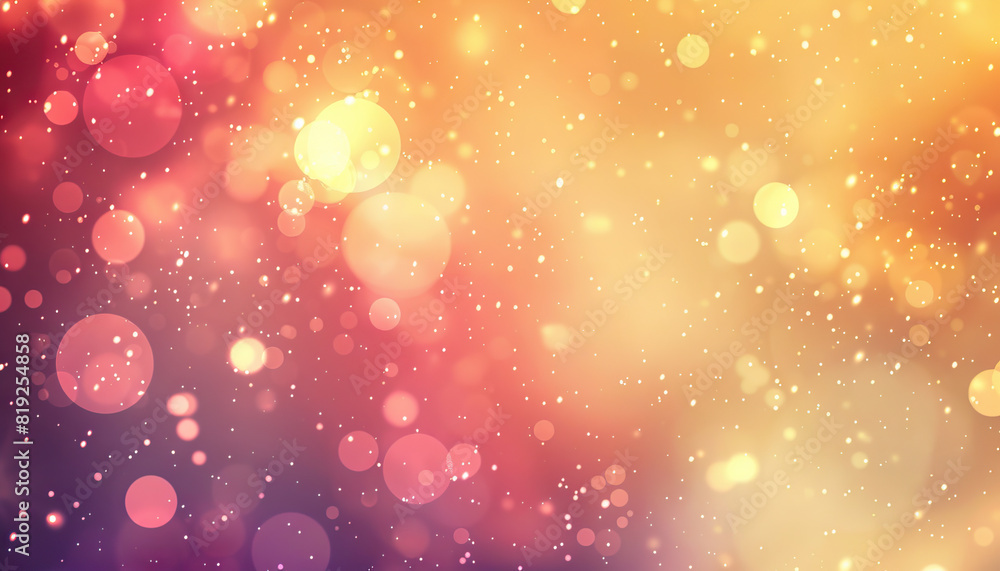 Aufkleber abstract background with blurred light bokeh - add a dreamy look with this abstract background featu