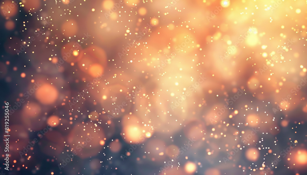 Aufkleber abstract background with blurred light bokeh - add a dreamy look with this abstract background featu