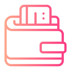 wallet gradient icon