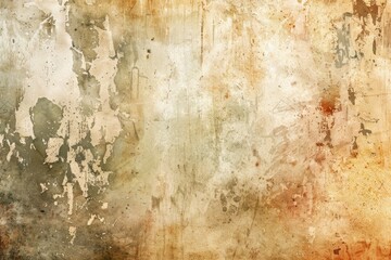 Light Grunge Background. Vintage Paper Texture in Soft Beige Tones