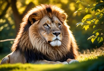 lion in jungle (370)