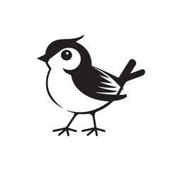 Cuckoo in cartoon, doodle style. Image for t-shirt, web, mobile apps and ui. Isolated 2d vector illustration in logo, icon, sketch style, Eps 10. AI Generative