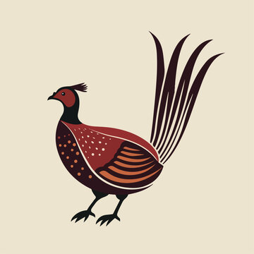 recommend clip art: Pheasant in cartoon, doodle style. Image for t-shirt, web, mobile apps and ui. Isolated 2d vector illustration in logo, icon, sketch style, Eps 10. AI Generative