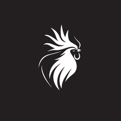 Rooster in cartoon, doodle style. Image for t-shirt, web, mobile apps and ui. Isolated 2d vector illustration in logo, icon, sketch style, Eps 10. AI Generative