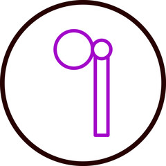 Monocle Flat Icon Design