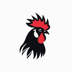 Rooster in cartoon, doodle style. Image for t-shirt, web, mobile apps and ui. Isolated 2d vector illustration in logo, icon, sketch style, Eps 10. AI Generative