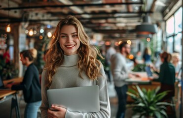 The Interior of a Restaurant With a Bar and Plants