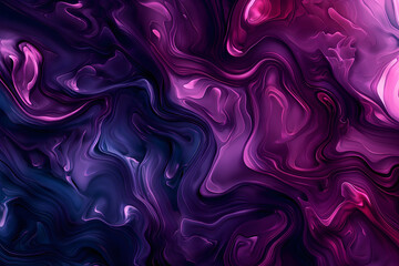 Obraz premium Enigmatic Cosmic Nebula in Radiant Pink Hues