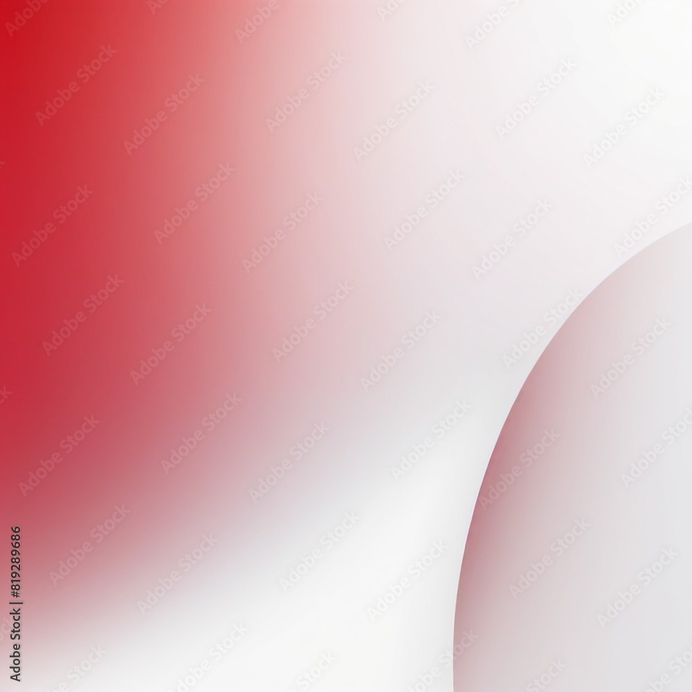 Poster white - red beautiful abstract gradient background with dark and light lines, smooth waves and shado