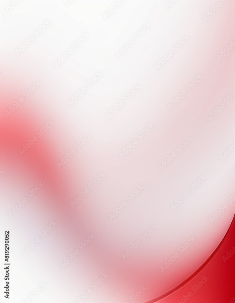 Poster white - red beautiful abstract gradient background with dark and light lines, smooth waves and shado