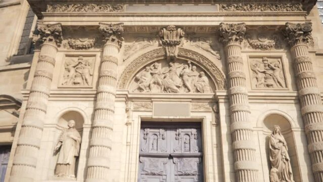 Typical French church in Paris