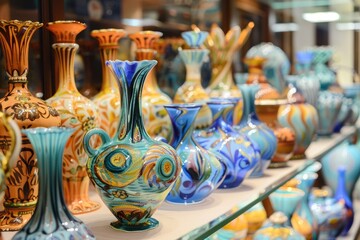 Photo Mexican pottery beautiful hand art, traditional culture