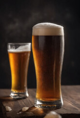 glass of beer
Prompt: best quality, highres, ultra-detailed, realistic:1.37, beer, glass, condensation, bubbles, reflection, frothy, golden color, refreshing, cold, foam, carbonation, brewery, craft b