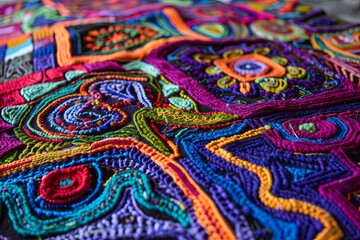Guna Yala Heritage Unveiled Vibrant Panama Mola Tapestry