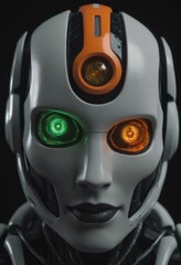 robot cyborg person