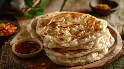 Roti canai.