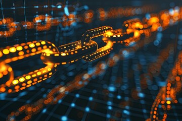 Digital Blockchain Network Enhances Security in Modern Finance Industry
