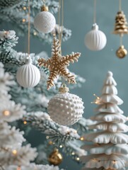 Christmas background. Festive New Year poster and banner, greeting card. Xmas decoration element. Festive Merry Christmas and Happy new year