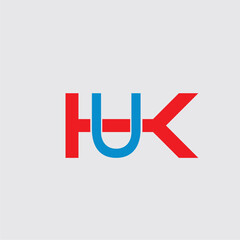 Initial Letter KU Vector logo icon design template elements. Vector Logo Design for Any Purposes. Creative Modern Trendy Typography logo icon for you business.