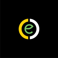 Initial Letter CCE Vector logo icon design template elements. Vector Logo Design for Any Purposes. Creative Modern Trendy Typography logo icon for you business.