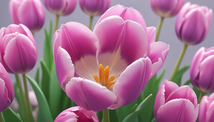 Fototapeta premium pink lotus flower