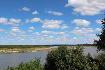 Afrikanischer Busch - Krügerpark - Letaba River / African Bush - Kruger Park - Letaba River /