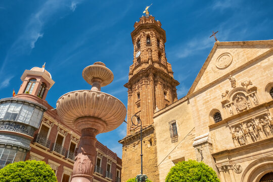 Parroquia San Sebastian on the plaza de San Sebastian in Antequera, Spain