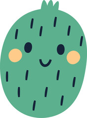 Kiwi Fruit Character