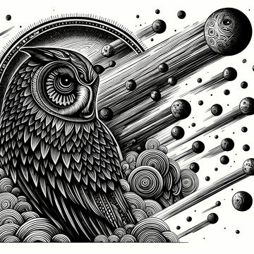 "Tribos Celestiais: Corujas e Meteoros na Arte Antiga&rdquo;