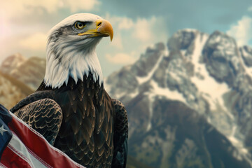 Fototapeta premium Bald Eagle