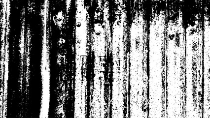 Obraz premium 9-43. Old tin plate slat pattern - illustration. Thin stripe pattern. 