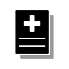 Obraz premium Medical Report icon PNG
