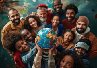 World Population Day: Celebrating the diversity of humanity united under the embrace of the globe...