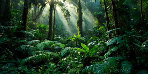 Amanhecer na Floresta: Beleza e Preservação Ambiental