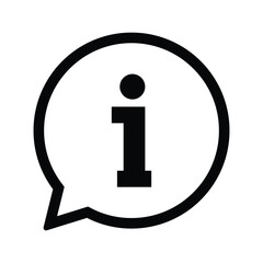 Set of Information icon collection. Info point Icon black. Vector Illustration.