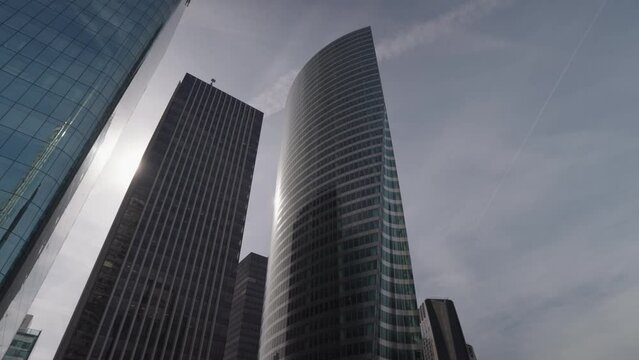Paris, France - Office buildings Skyscrapers Skyline in La D&eacute;fense