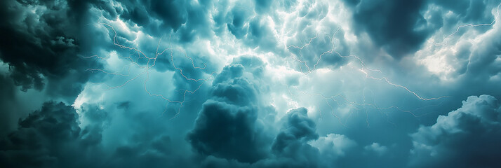 blue sky with clouds