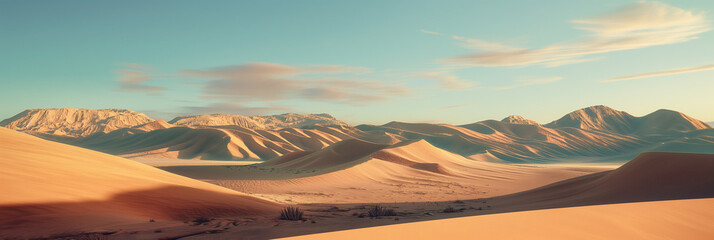 sand dunes in the desert