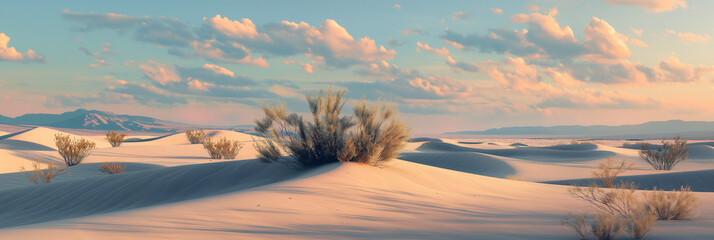 sand dunes in the desert
