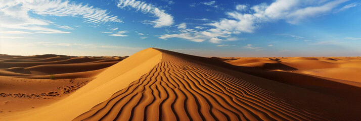 sand dunes in the desert