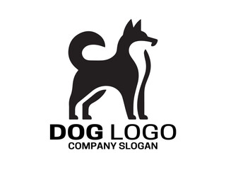 Dog Logo Design Vector Template