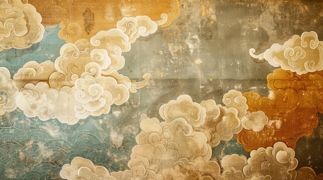 アート・デザイン・音楽 Portraits clouds Japanese Clouds
