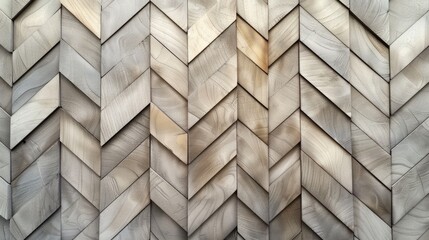 Contemporary herringbone design with a seamless touch