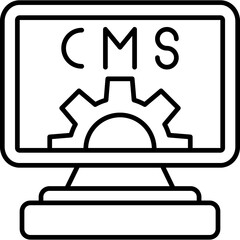 Content Management System Icon