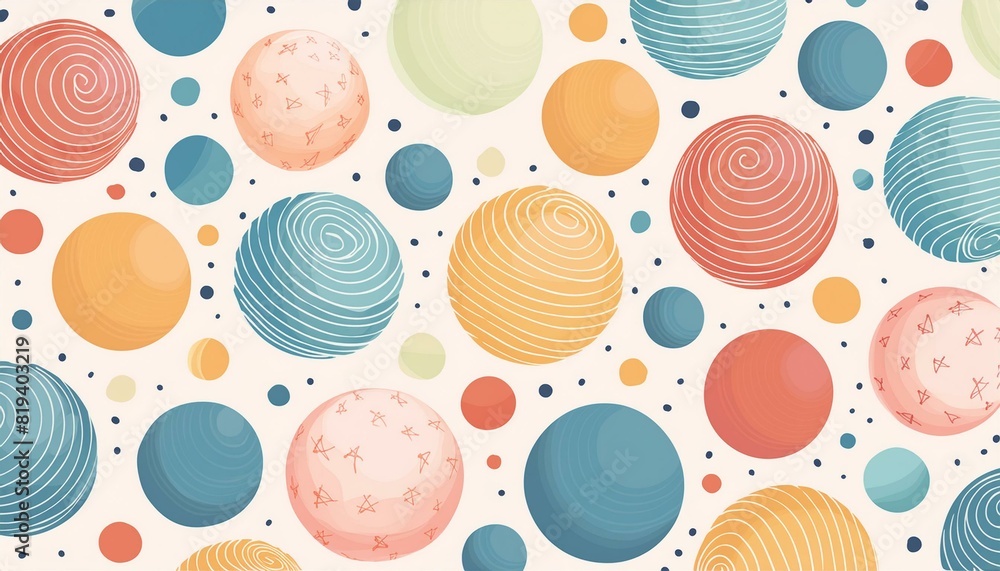 Poster easter pattern for background