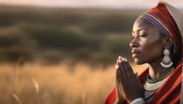 Gl&auml;ubige Menschen, and&auml;chtig, betend, hoffnungsvoll, meditativ