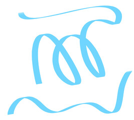 marker scribbles blue